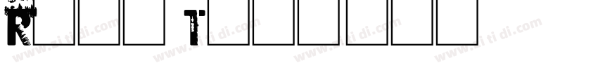 Room Thin字体转换